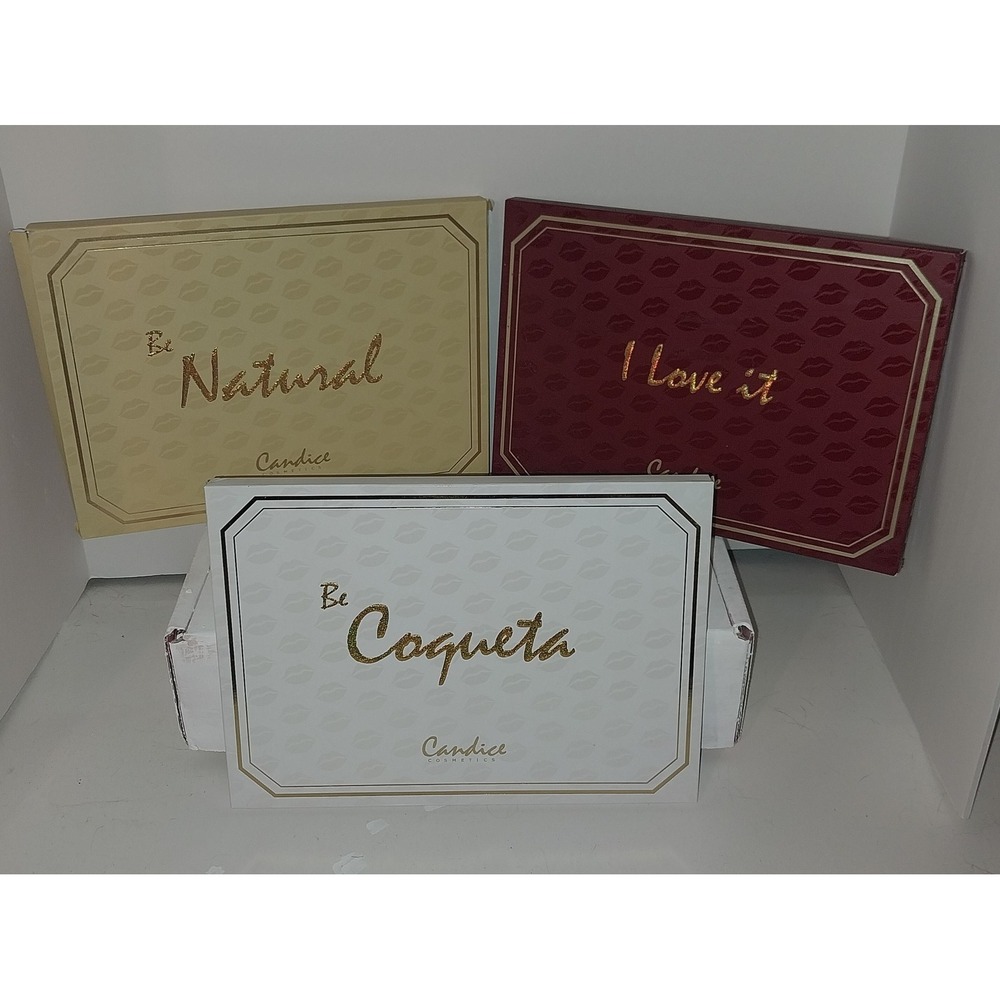 3 Candice Cosmetics Eyeshadow Palletes